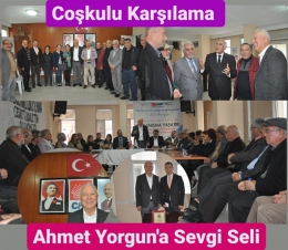 CHP'liler Milletvekili A.Adayı Ahmet Yorgun'u Tarsus'ta Bağrına Bastı