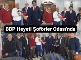 BBP Genel Başkan Yardımcısı ve Tarsus İlçe Başkanı Tarsus Şoförler Odası'nda