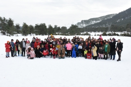 Tarsus Belediyesi Çocukları 1200 Rakımda KAR'la Buluşturdu