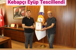 Tarsus'ta Kebapçı Eyüp Markası Tescillendi