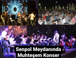 Büyükşehir Kent Orkestrasından Senpol Meydanında Muhteşem Konser