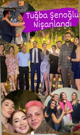 Milli Voleybolcu Tuğba  Şenoğlu Tarsus’ta Nişanlandı