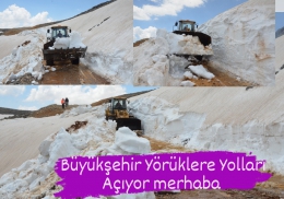 Mersin Büyükşehir Ekipleri, Yörüklerin Yollarını Açtı