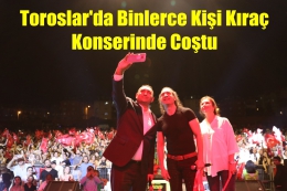 Toroslar'da Zafer Coşkusu Kıraç Konseriyle Başladı