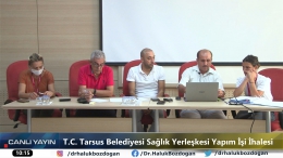 Tarsus Belediyesi O İhaleyi Canlı Yayınladı
