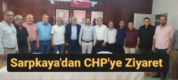 Duayen Siyasetçi Bedrettin Sarpkaya, CHP Yönetimini Ziyaret Etti 
