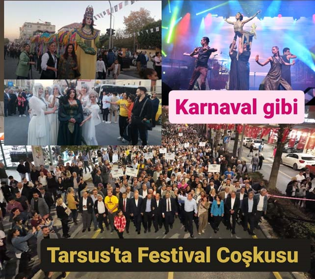 Tarsus'un 4 Bir Yanında Festival Coşkusu 