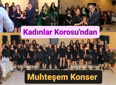 Tarsus Kadın Korosu’ndan Anlamlı Günde Muhteşem Konser
