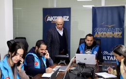 Başkan Gültak Kriz Merkezinde