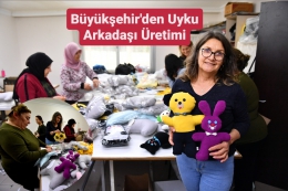 Mersin'den Kadın Kooperatifi'nden Uyku Arkadaşı Üretimi Başladı