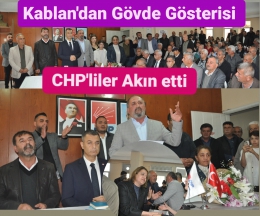 Fikri Kablan’ın Adaylık Açıklamasında CHP Doldu Taştı