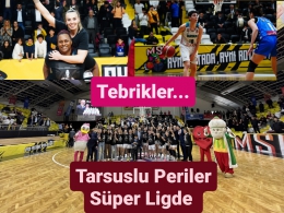 Tarsus Belediyespor Basket Takımı Şampiyon Olarak Süper Lige Çıktı