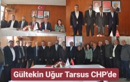 CHP A. Adayı Gültekin Uğur Tarsus CHP’de İddialı Konuştu