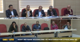 Tarsus Kent Meydanı İhalesi Canlı Yayında yapıldı