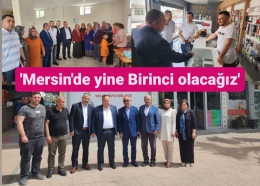 Hakkı Meniz: “Mersin’de Yine Birinci Parti Olacağız”
