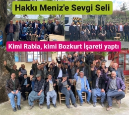 Yayla Köylerinde AK Parti Adayı Hakkı Meniz’e Sevgi Seli