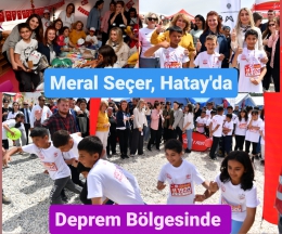 Mersinli Kadınlar Dikti, Hataylı Çocukların Yüzü Güldü  