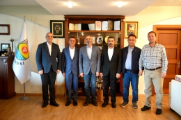 Tarsus Ticaret Borsası Yönetiminden Tarsus Belediyesine Ziyaret