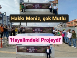 Meniz; “ Hızlı Tren Hattı Belediye Başkan Adaylığımdaki Projeydi, Yaparsa AK Parti Yapar”