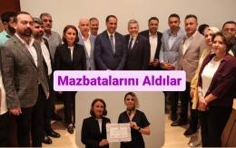 Cumhur İttifakı Mersin Milletvekilleri Mazbatalarını Aldı