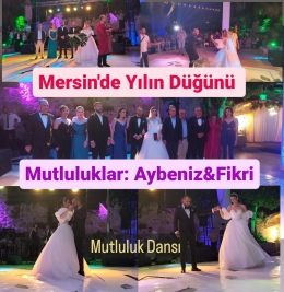 Aybeniz ve Fikri Can'ın Düğünü Muhteşem Geçti