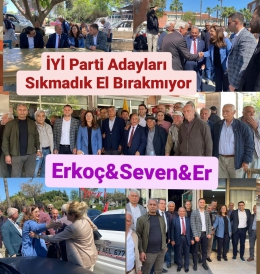 İYİ Parti Milletvekili Adayları Mersin'i Karış Karış Dolaşıyor
