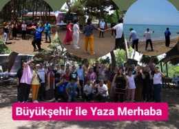 Engelli Bireyler Büyükşehir'le Yaza Merhaba Dedi