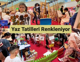 Tarsus'ta Çocukların Yaz Tatilleri Renkleniyor