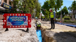 MESKİ, Tarsus'ta İçmesuyu Hatlarını Yeniliyor   