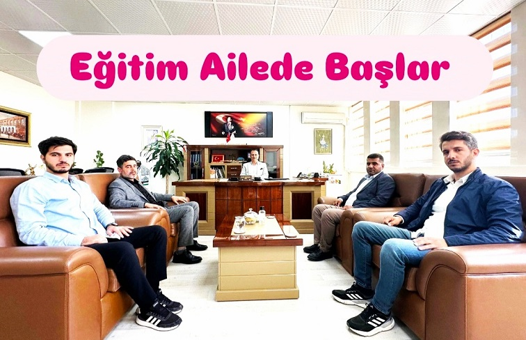 Hüda Par Başkanı Aslanca’dan Yenişehir Milli Eğitim Müdürü’ne Ziyaret