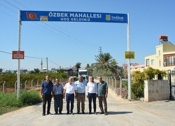 Büyükşehir Özbek Mahallesini Asfaltladı