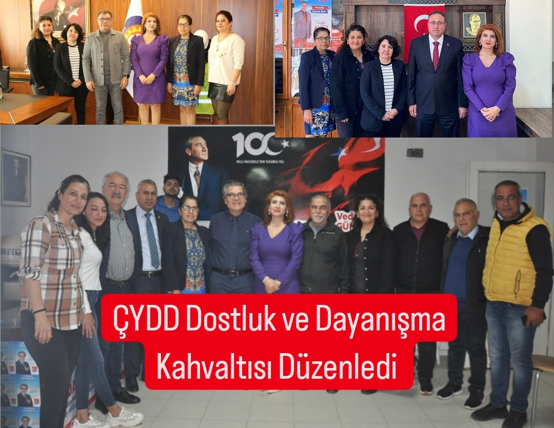 ÇYDD Tarsus Şubesi’nin Geleneksel Kahvaltısı 13 Ocak’ta