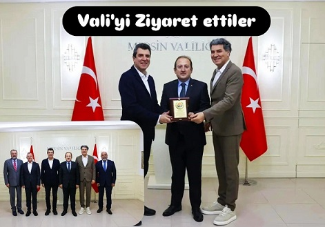 Vali Pehlivan Koluman Heyetiyle Görüştü