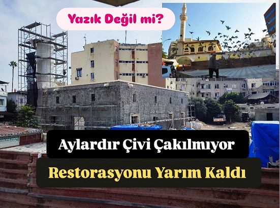 Aylardır Çivi Çakılmayan Küçük Minare Cami’nin Akıbeti Ne Olacak?