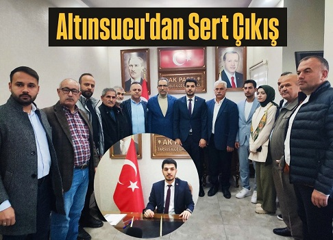 Altınsucu, “Tarsus Belediyesi’nde şişirilmiş faturalarla malzemeler alınıyor”