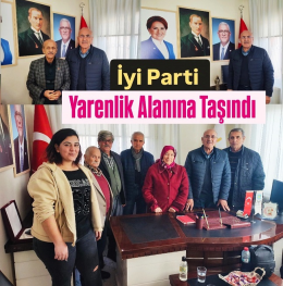 İYİ Parti Tarsus Teşkilatı Yarenlik Alanına taşındı