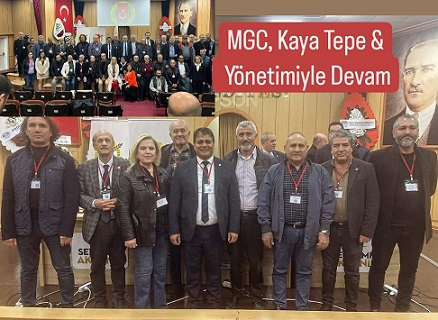 Mersin Gazeteciler Cemiyeti'nde Kaya Tepe Güven Tazeledi