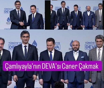 Çamlıyayla'nın DEVA'sı Av. Torun Caner Çakmak Oldu