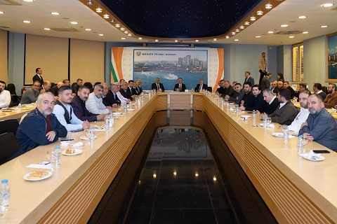 Mersin Ticaret Borsası Vahap Seçer'i Bağrına Bastı
