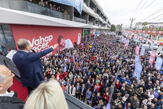 Vahap Seçer Seçim Koordinasyon Merkezi Açıldı