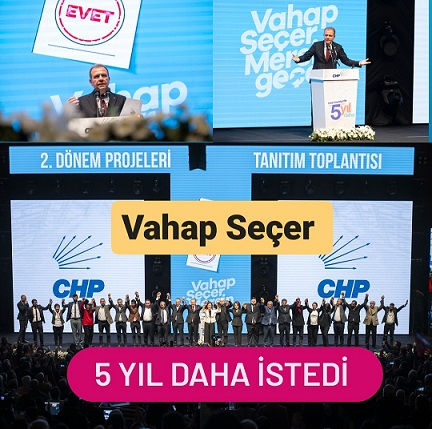 Vahap Seçer Memnuniyetle 5 Yıl Daha İstedi