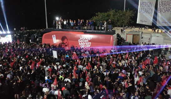 Mersin Seçti, Vahap Geçti:Rekor Oyla Kazandı