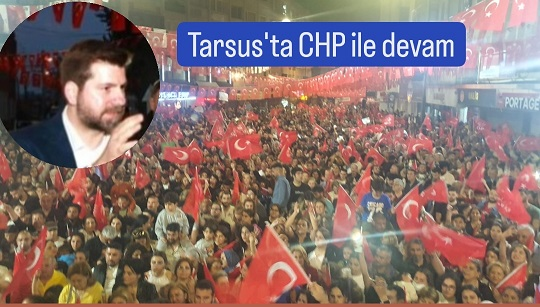 Tarsus'ta Seçimin Galibi CHP