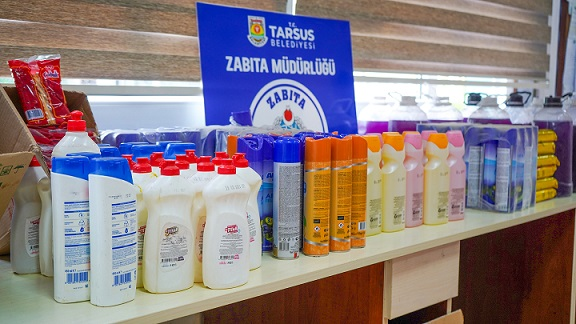 Tarsus'ta Son Kullanma Tarihi geçmiş 228 Ürün Ele Geçirildi
