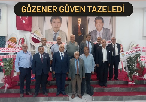 Tüm Emekliler Derneği Kongresinde Başkan Gözener Güven Tazeledi