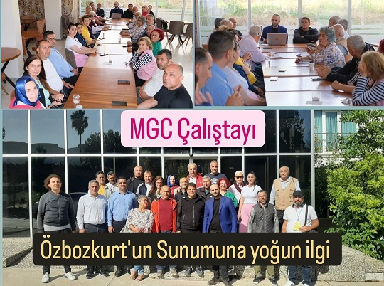 Doç. Dr. Özbozkurt, MGC Çalıştayında Medya ve Etiiği Sunumu Yaptı