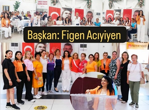Figen Acıyiyen, CHP Kadın Kollarında Resmen Başkan