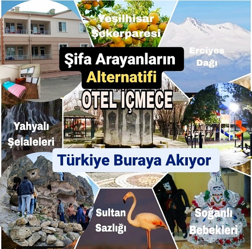 Türkiye Erciyes Yeşilhisar İçmeceleri'ne Akın Ediyor