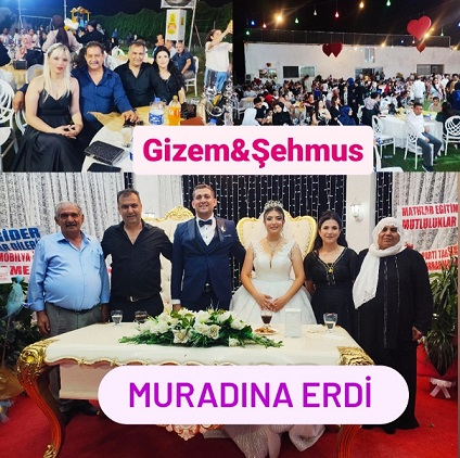 Yılın Düğününde Gizem &  Şehmus Kanbal Muradına Erdi