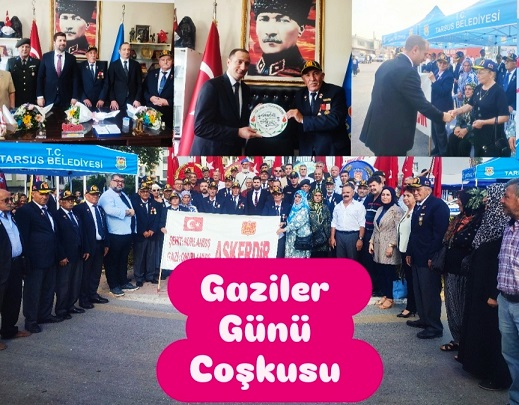 19 Eylül Gaziler Günü Tarsus’ta Kutlandı